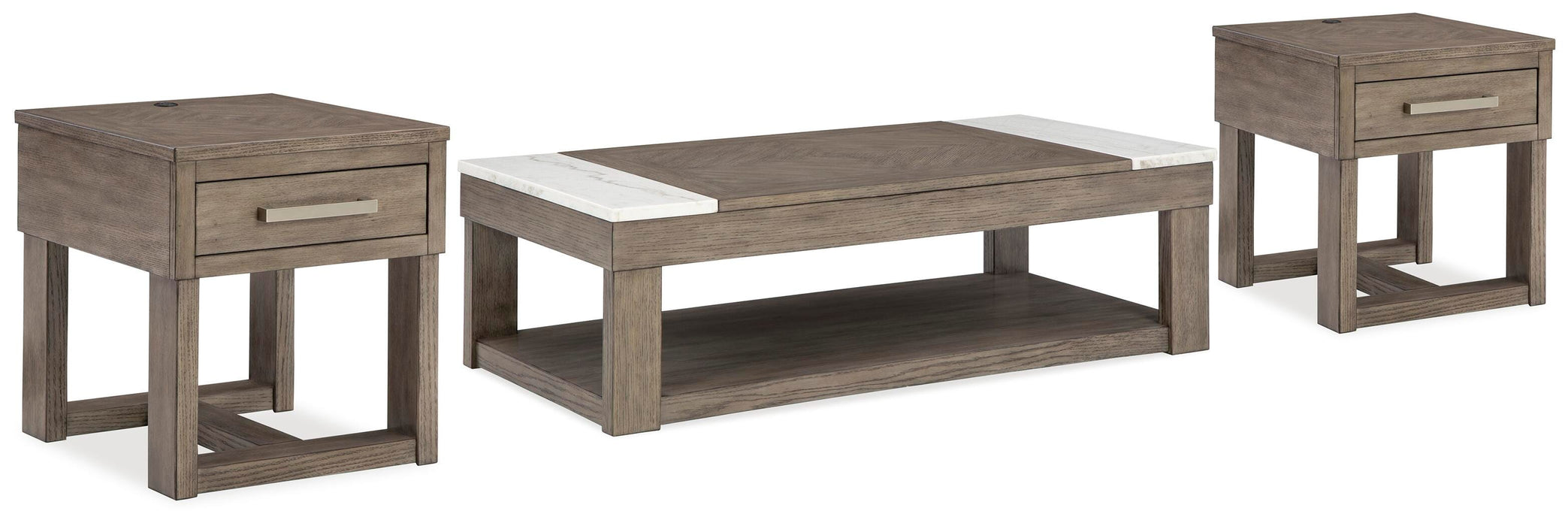 Loyaska Occasional Table Set - Venta Furnishings (San Antonio,TX)