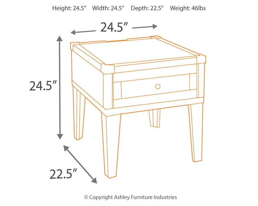 Todoe End Table Set - Venta Furnishings (San Antonio,TX)