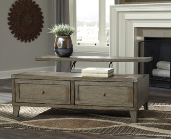 Chazney Coffee Table with Lift Top - Venta Furnishings (San Antonio,TX)