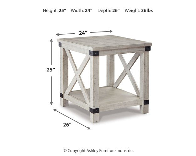 Carynhurst End Table - Venta Furnishings (San Antonio,TX)