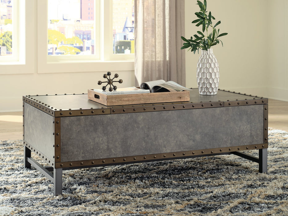 Derrylin Lift-Top Coffee Table - Venta Furnishings (San Antonio,TX)