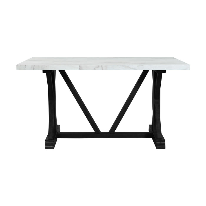 Tuscany 70" Marble Counter Height Dining Table - Venta Furnishings (San Antonio,TX)