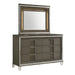 Twenty Nine 6-Drawer Dresser w/ Mood Lighting Mirror - Venta Furnishings (San Antonio,TX)