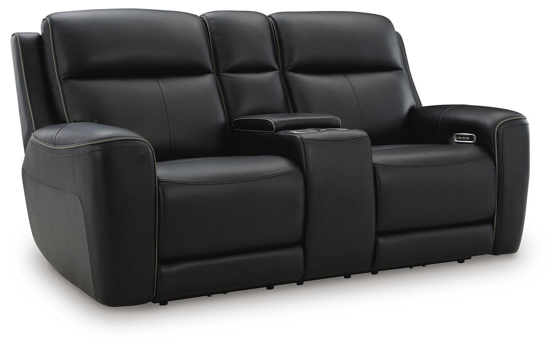 5Z-Relaxation Power Reclining Loveseat with Console - Venta Furnishings (San Antonio,TX)