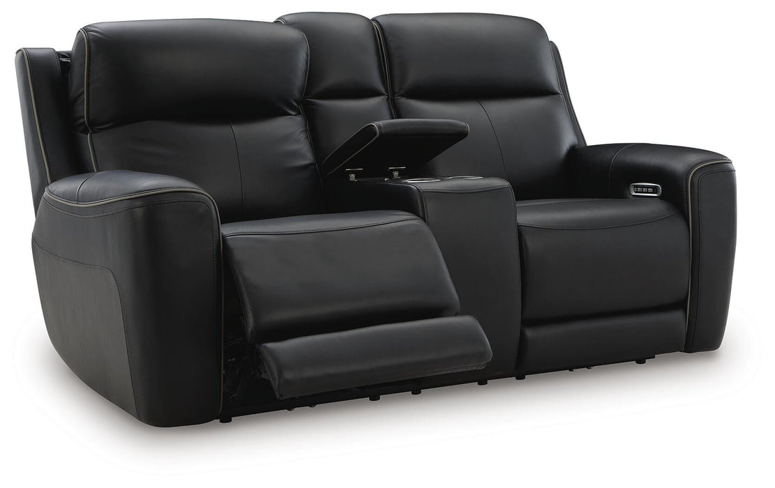 5Z-Relaxation Power Reclining Loveseat with Console - Venta Furnishings (San Antonio,TX)