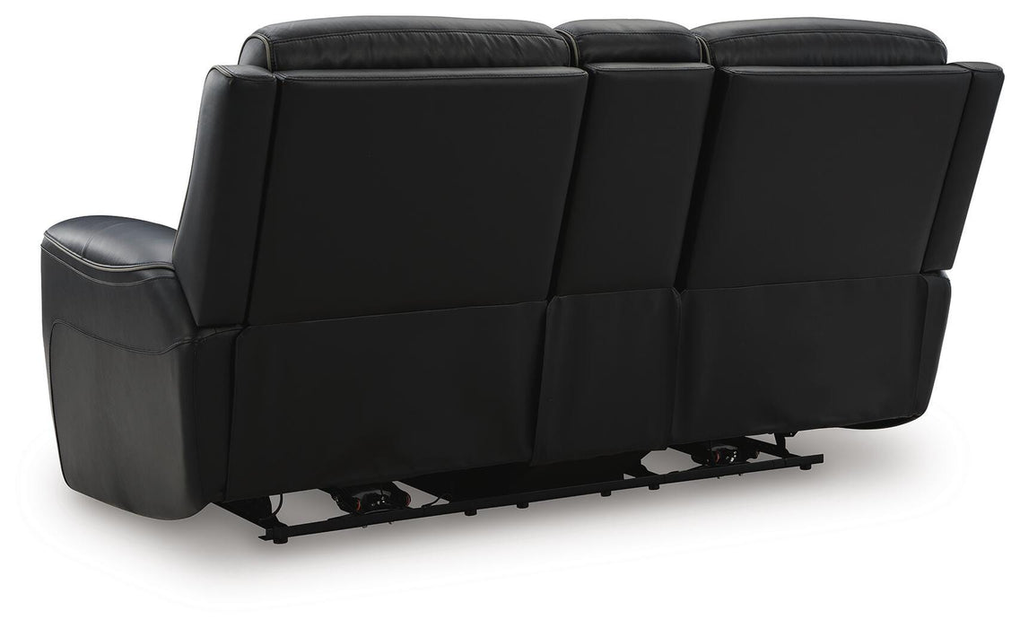 5Z-Relaxation Power Reclining Loveseat with Console - Venta Furnishings (San Antonio,TX)