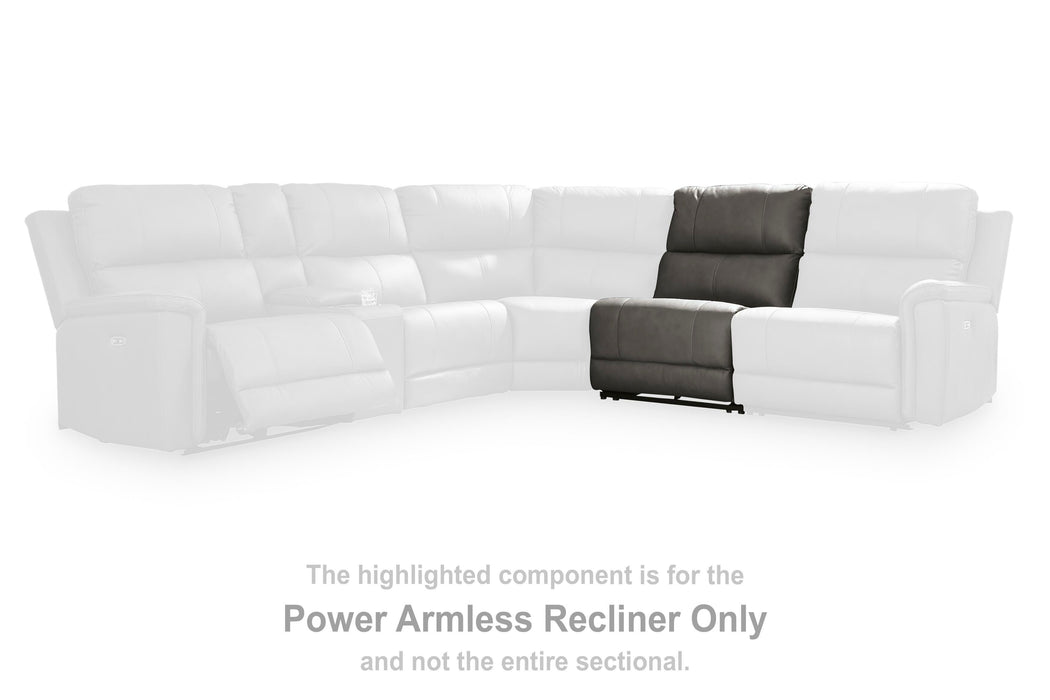 Bleckley Power Reclining Sectional - Venta Furnishings (San Antonio,TX)