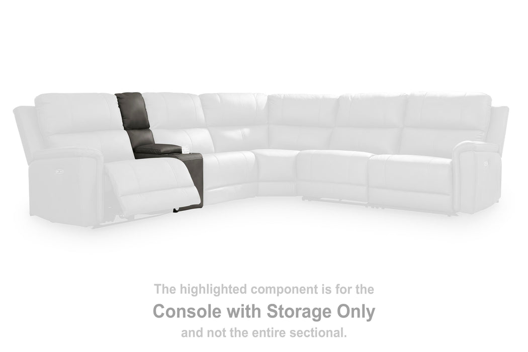 Bleckley Power Reclining Sectional - Venta Furnishings (San Antonio,TX)