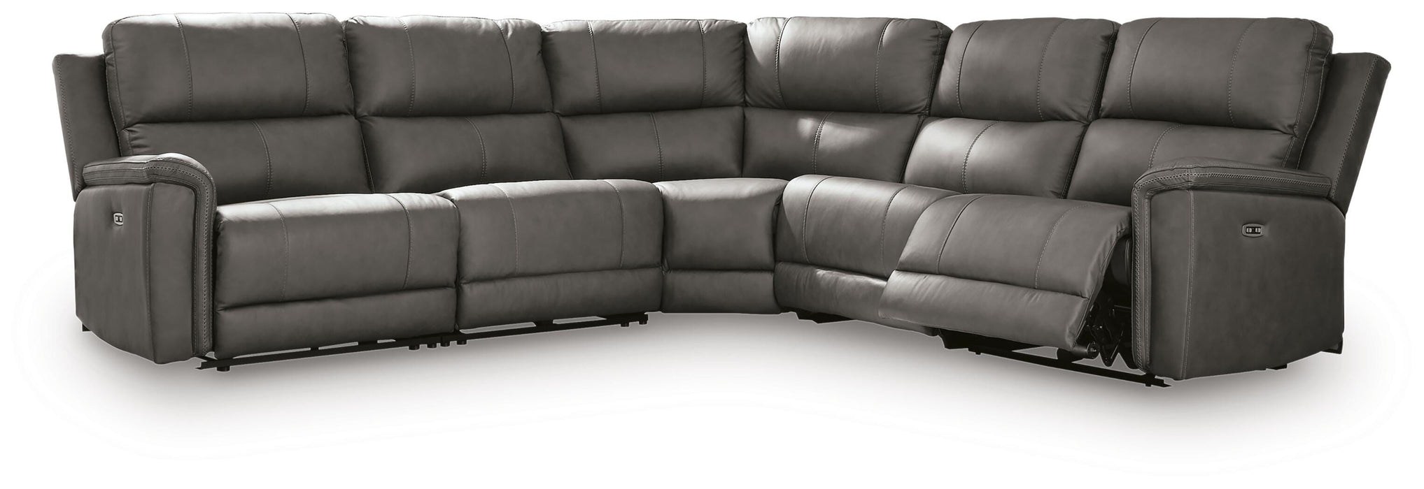 Bleckley Power Reclining Sectional - Venta Furnishings (San Antonio,TX)