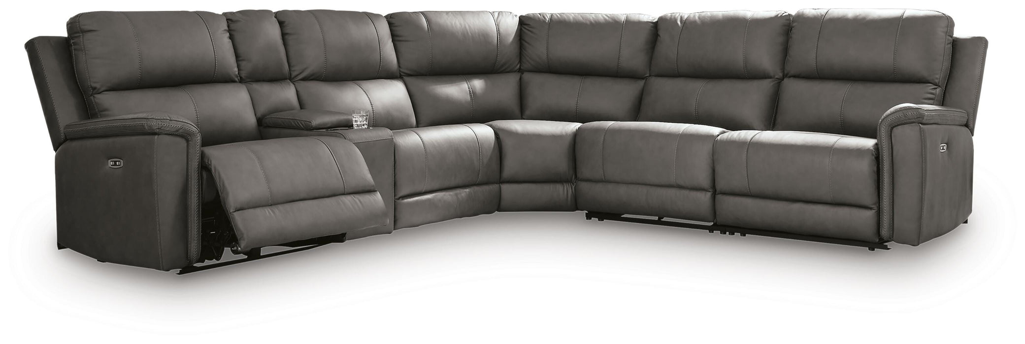 Bleckley Power Reclining Sectional - Venta Furnishings (San Antonio,TX)