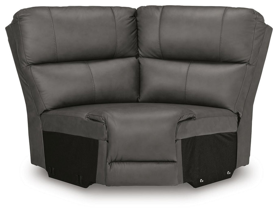 Bleckley Power Reclining Sectional - Venta Furnishings (San Antonio,TX)