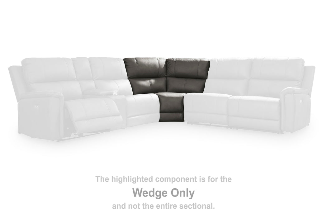 Bleckley Power Reclining Sectional - Venta Furnishings (San Antonio,TX)