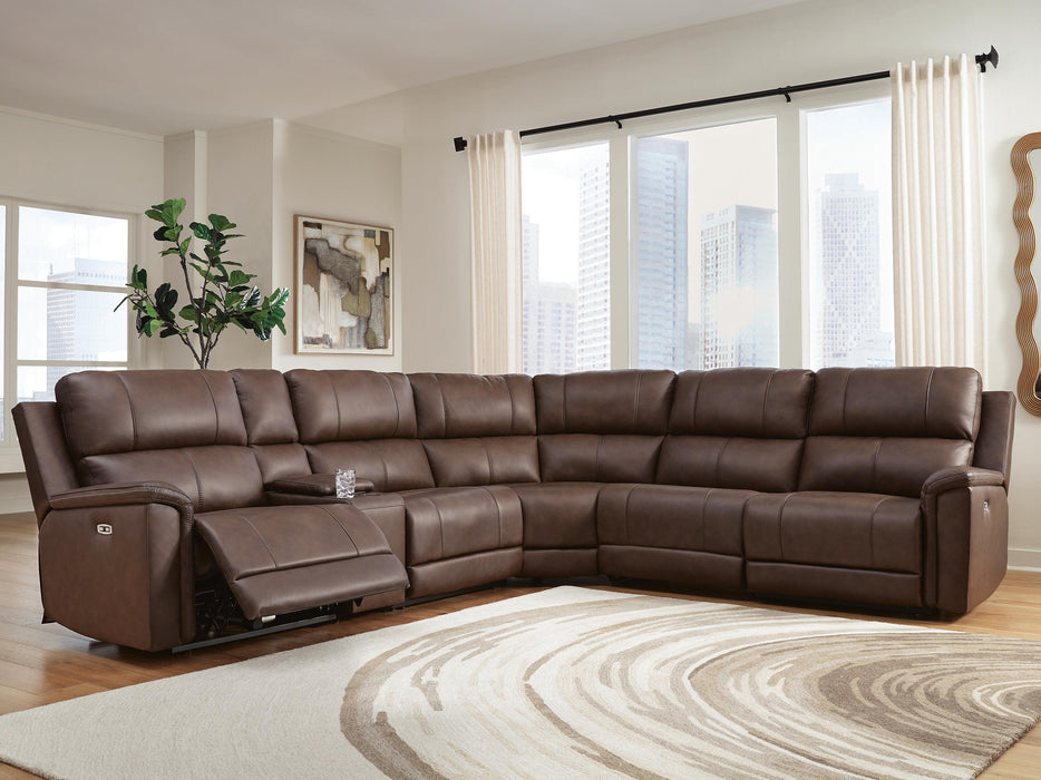 Bleckley Power Reclining Sectional - Venta Furnishings (San Antonio,TX)