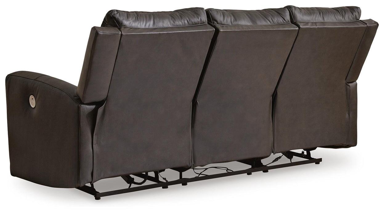 Boxmere Power Reclining Sofa - Venta Furnishings (San Antonio,TX)