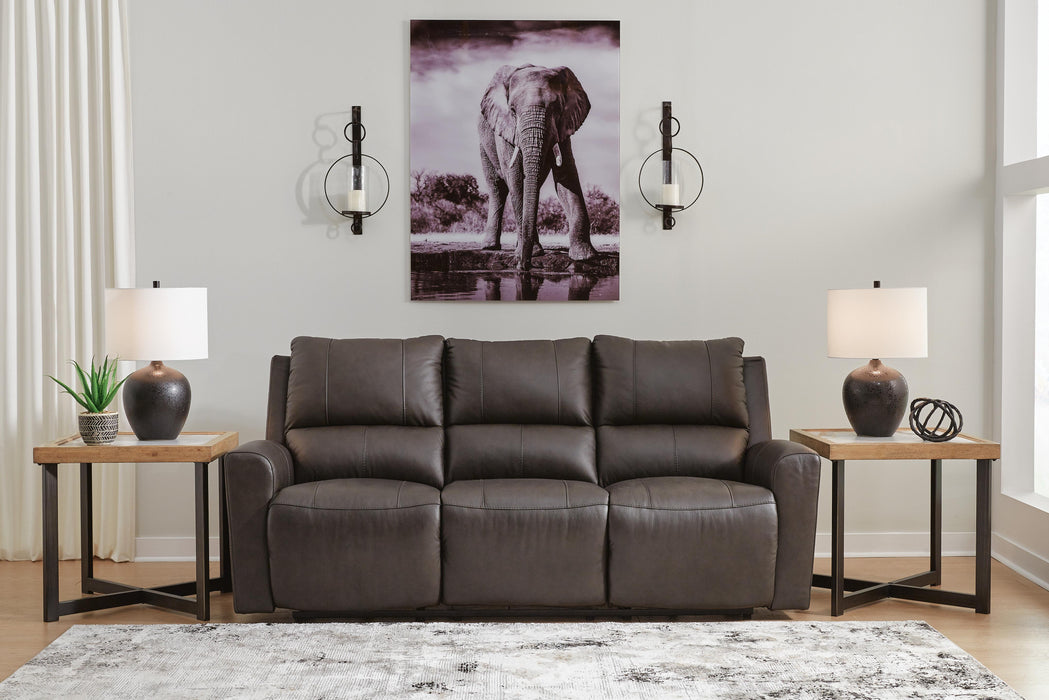 Boxmere Power Reclining Sofa - Venta Furnishings (San Antonio,TX)
