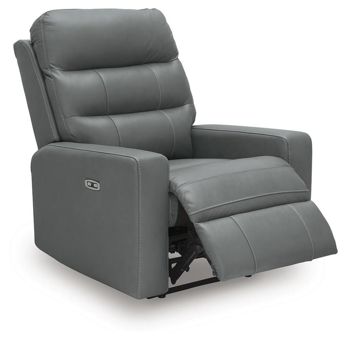 Pennacle Pier Power Recliner - Venta Furnishings (San Antonio,TX)