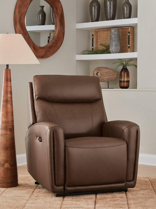 Pincara Power AutoGlide Recliner - Venta Furnishings (San Antonio,TX)
