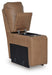 DeepWakes Reclining Sectional with Storage Console - Venta Furnishings (San Antonio,TX)