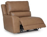 DeepWakes Reclining Sectional with Storage Console - Venta Furnishings (San Antonio,TX)