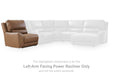 DeepWakes Reclining Sectional with Storage Console - Venta Furnishings (San Antonio,TX)