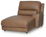 DeepWakes Power Reclining Sectional with Chaise - Venta Furnishings (San Antonio,TX)
