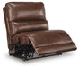 DeepWakes Reclining Sectional with Storage Console - Venta Furnishings (San Antonio,TX)