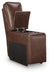 DeepWakes Reclining Sectional with Storage Console - Venta Furnishings (San Antonio,TX)