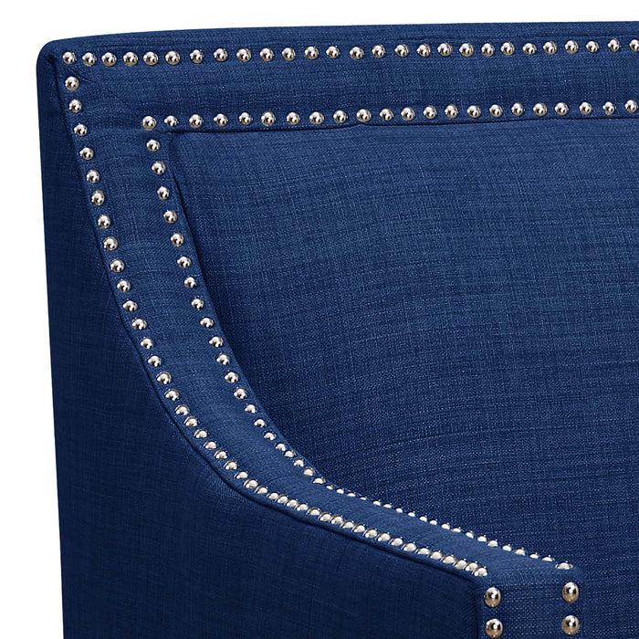 Erica 497 Chair W/Chrome Nails Heirloom Blue (ISTA 3)