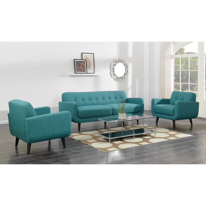 Hadley 4480 KD Chair Heirloom Teal - Venta Furnishings (San Antonio,TX)