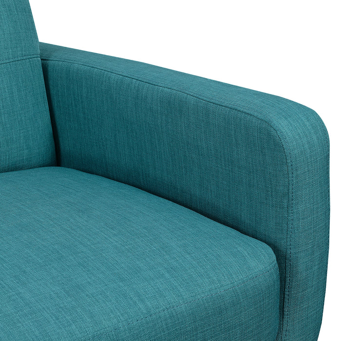 Hadley 4480 Love Seat Heirloom Teal w/No Pillow