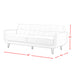 Hadley 4480 KD Sofa Heirloom Charcoal w/No Pillows - Venta Furnishings (San Antonio,TX)