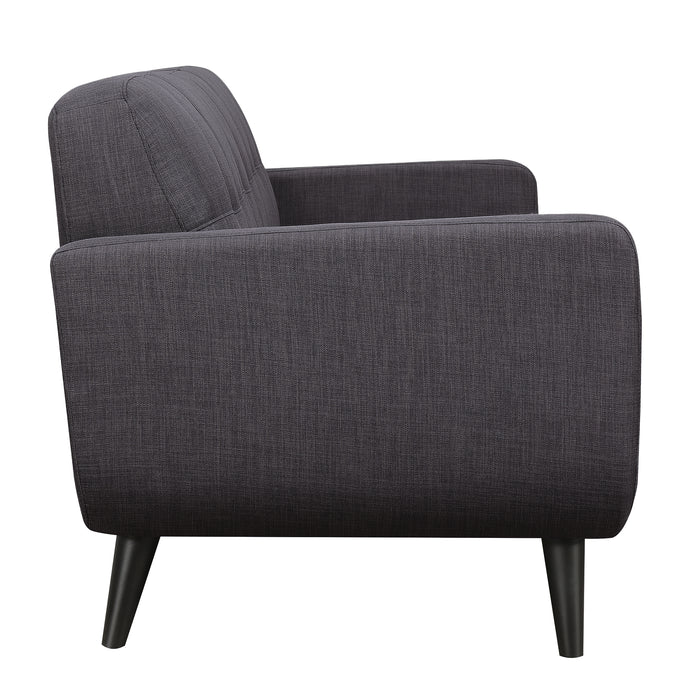 Hadley 4480 KD Sofa Heirloom Charcoal w/No Pillows - Venta Furnishings (San Antonio,TX)
