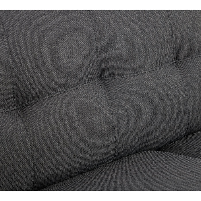Hadley 4480 KD Sofa Heirloom Charcoal w/No Pillows - Venta Furnishings (San Antonio,TX)