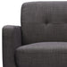 Hadley 4480 KD Sofa Heirloom Charcoal w/No Pillows - Venta Furnishings (San Antonio,TX)