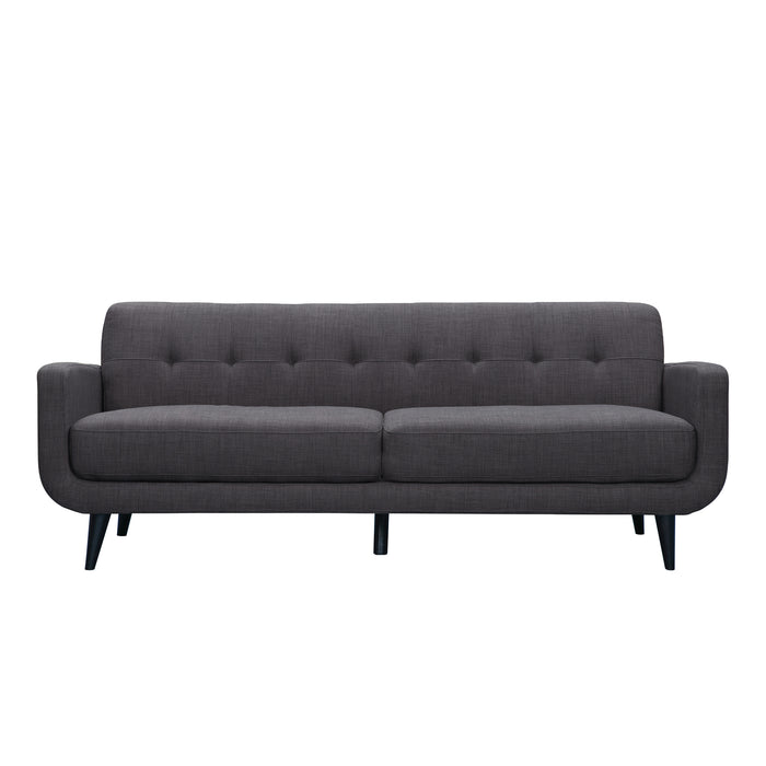 Hadley 4480 KD Sofa Heirloom Charcoal w/No Pillows - Venta Furnishings (San Antonio,TX)