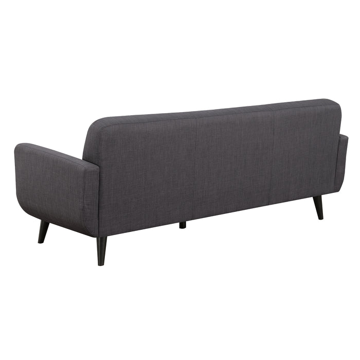 Hadley 4480 KD Sofa Heirloom Charcoal w/No Pillows - Venta Furnishings (San Antonio,TX)