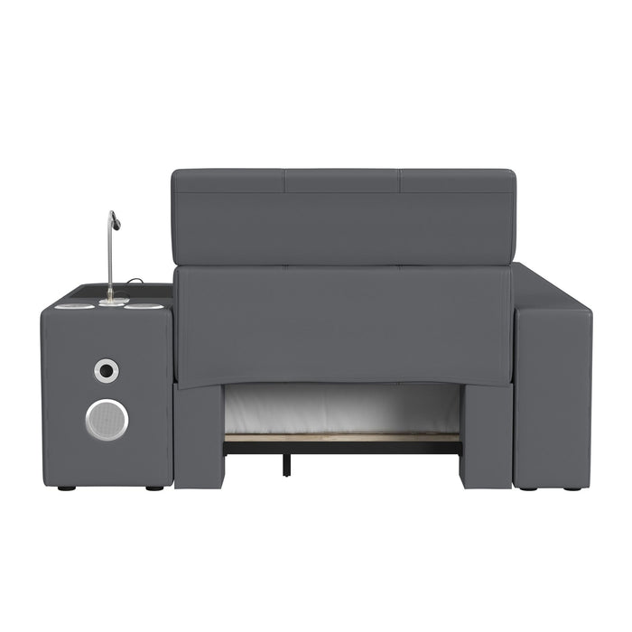 Valari Transformer Bed with Electronic Features - Venta Furnishings (San Antonio,TX)