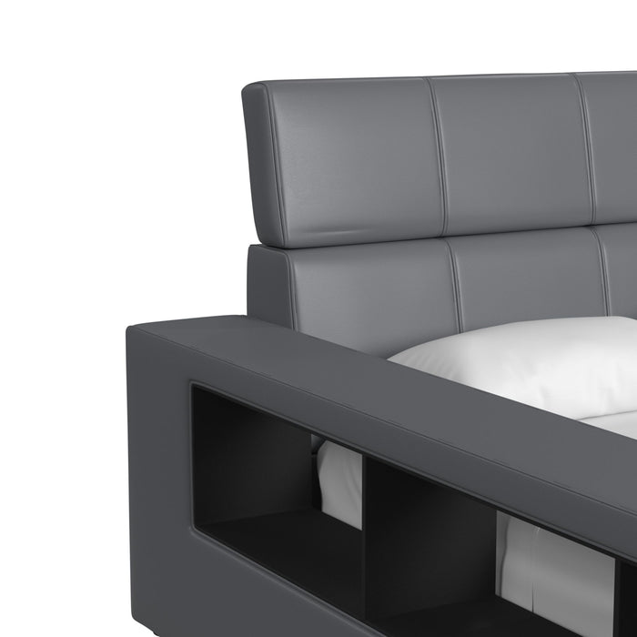 Valari Transformer Bed with Electronic Features - Venta Furnishings (San Antonio,TX)