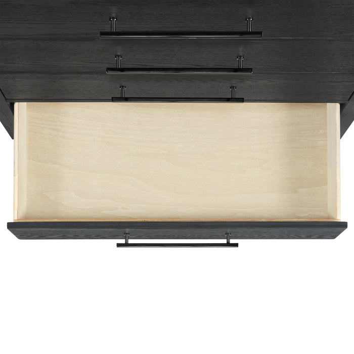 Versailles Contemporary 3-Drawer Nightstand