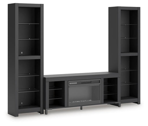 Cayberry Entertainment Center with Electric Fireplace - Venta Furnishings (San Antonio,TX)