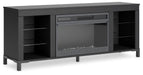 Cayberry 60" TV Stand with Electric Fireplace - Venta Furnishings (San Antonio,TX)