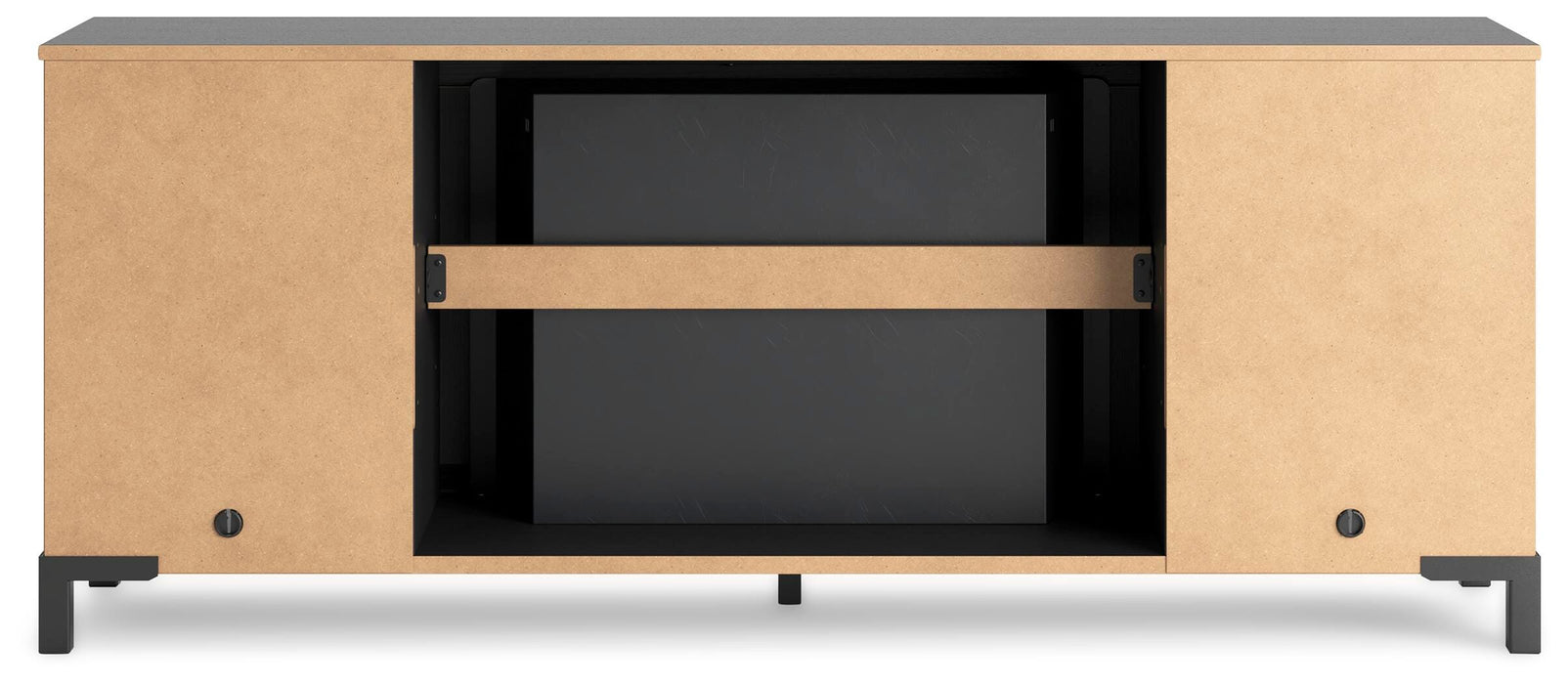 Cayberry 60" TV Stand with Electric Fireplace - Venta Furnishings (San Antonio,TX)