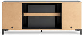 Cayberry 60" TV Stand with Electric Fireplace - Venta Furnishings (San Antonio,TX)