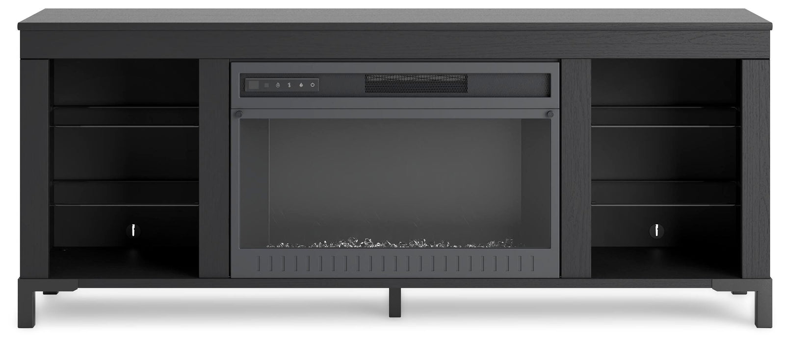 Cayberry 60" TV Stand with Electric Fireplace - Venta Furnishings (San Antonio,TX)