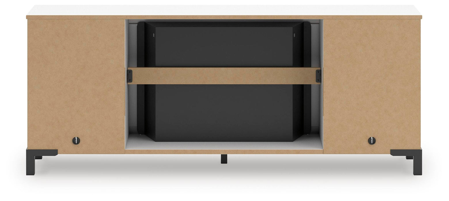 Brollevi 60" TV Stand with Electric Fireplace - Venta Furnishings (San Antonio,TX)