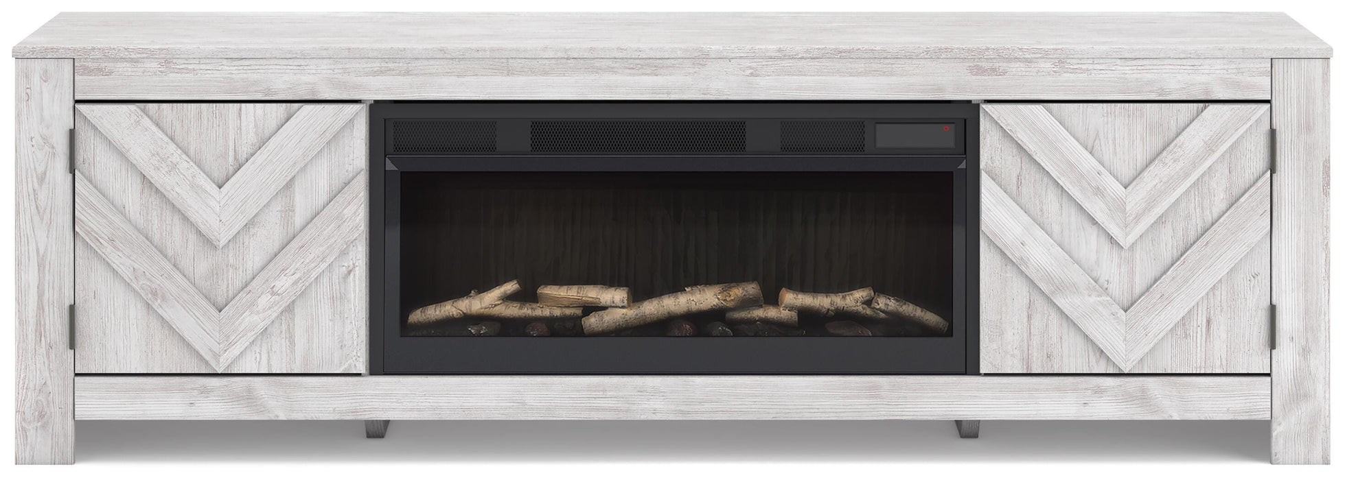 Cayboni 71" TV Stand with Electric Fireplace - Venta Furnishings (San Antonio,TX)