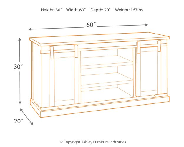 Budmore 60" TV Stand