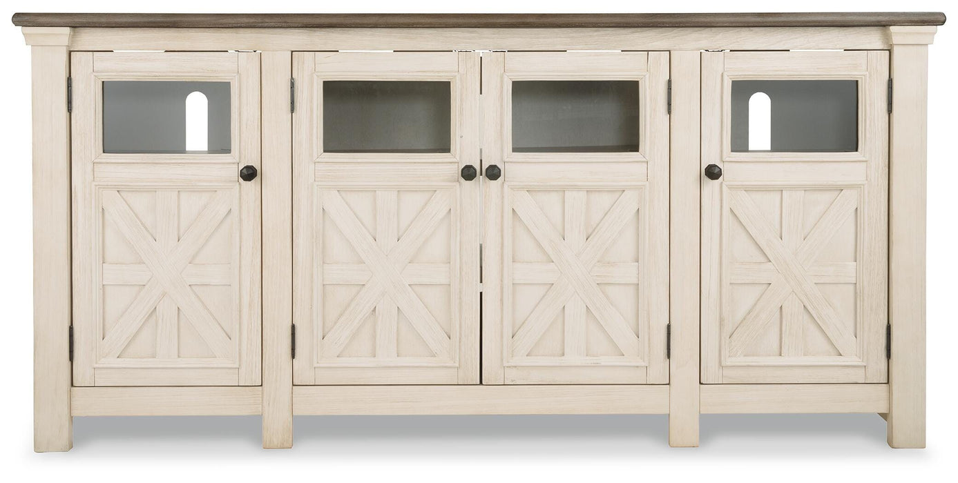 Bolanburg 74" TV Stand - Venta Furnishings (San Antonio,TX)