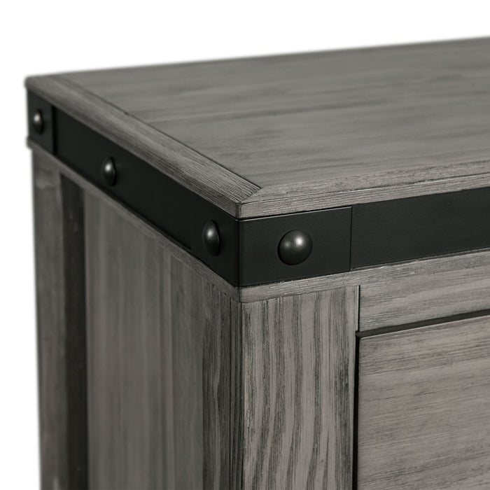 Wade 7-Drawer Dresser & Mirror Set - Venta Furnishings (San Antonio,TX)