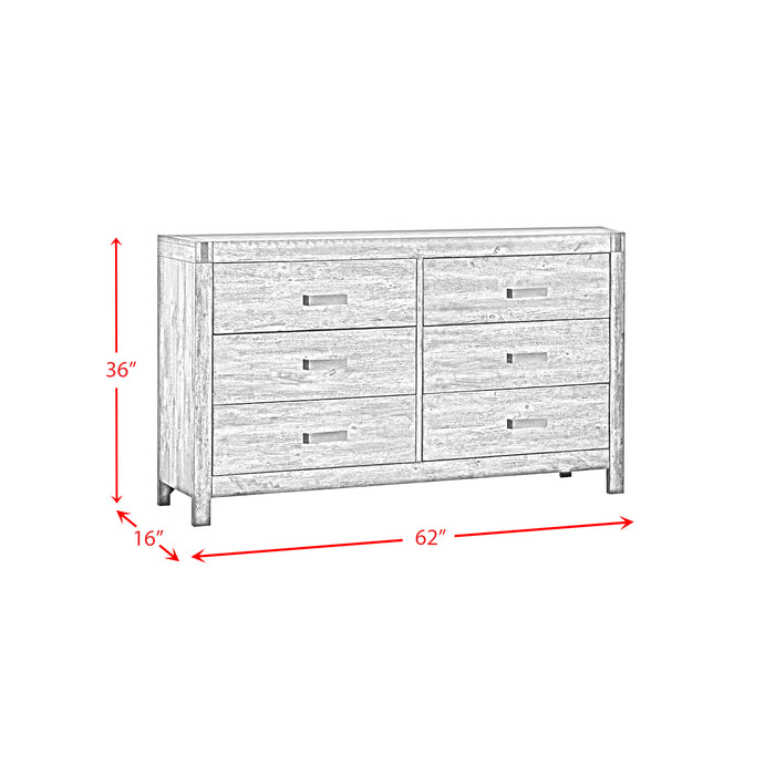 Warner Dresser Chestnut - Venta Furnishings (San Antonio,TX)